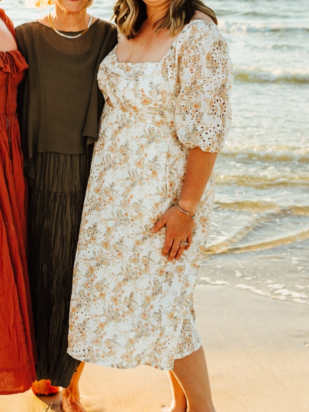 Chelsea28 Floral Eyelet Dress